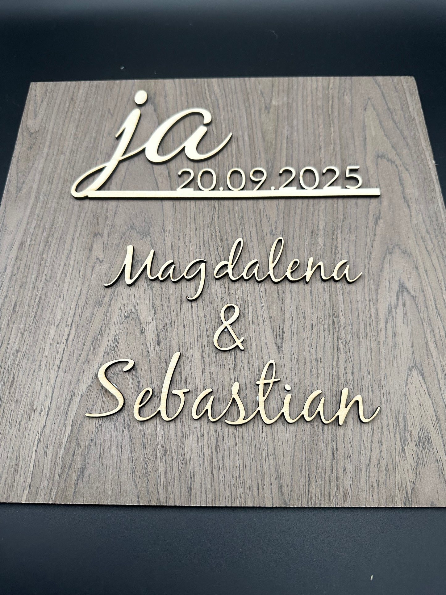 Hochzeits- oder Jahrestafel 3d Modell