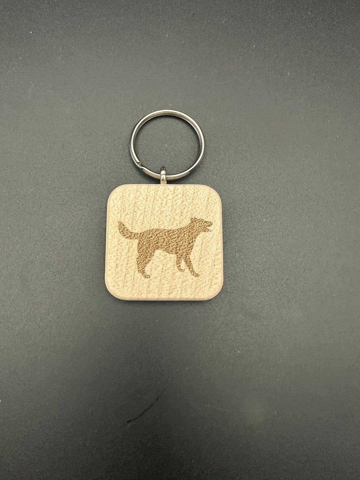 Holzschlüssel Anhänger Tiermotive Ahorn massiv