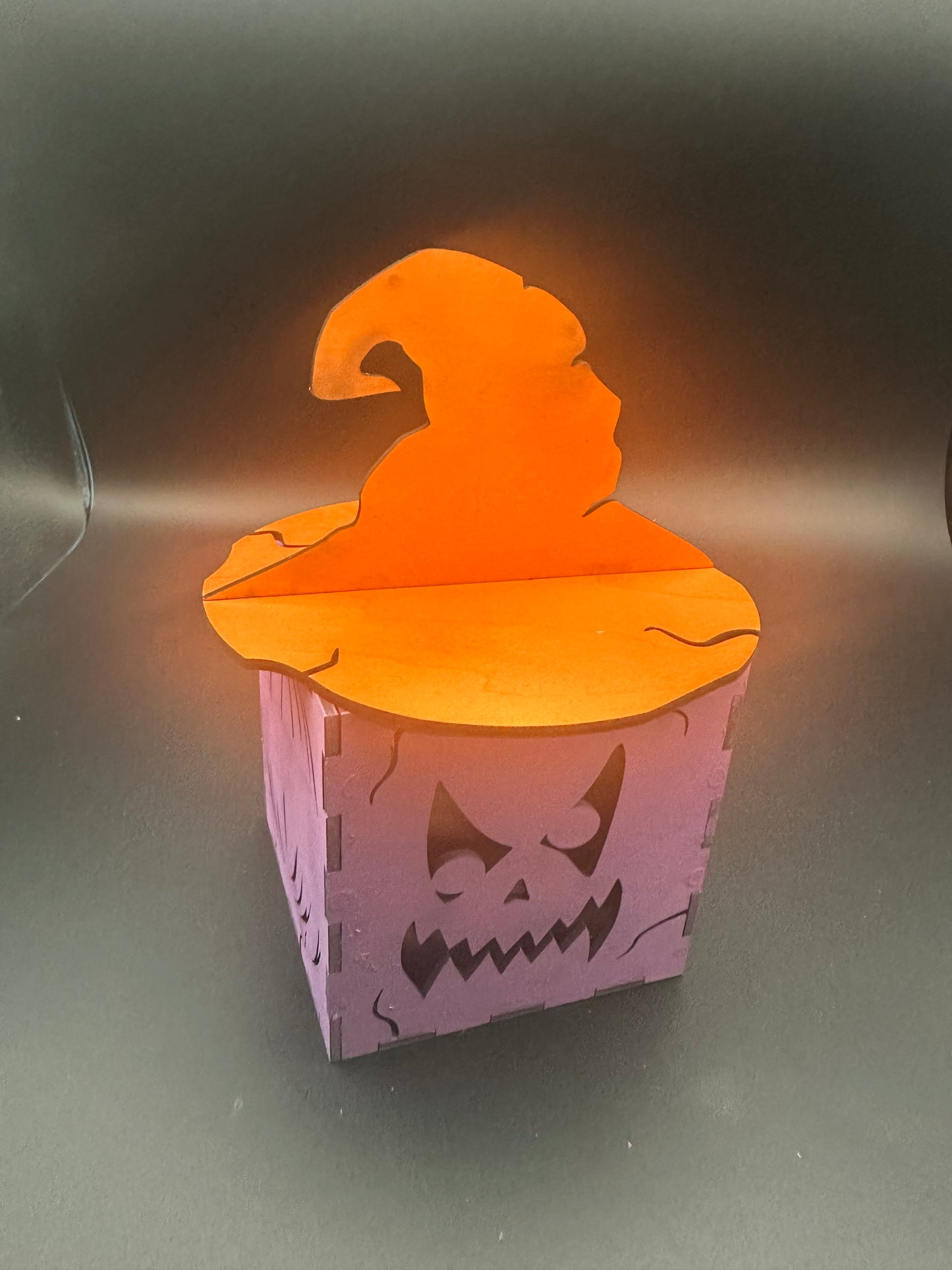 Halloween Dekoration Motiv 2 Kerzenständer