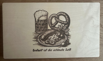 Brettchen aus Holz für echte Brotzeitmomente