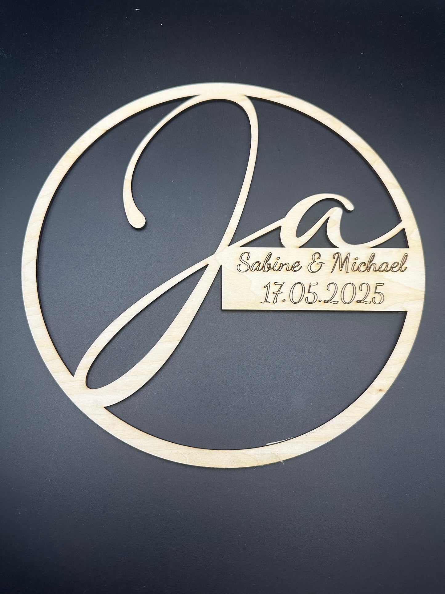 Hochzeits-Schild 3d Modell