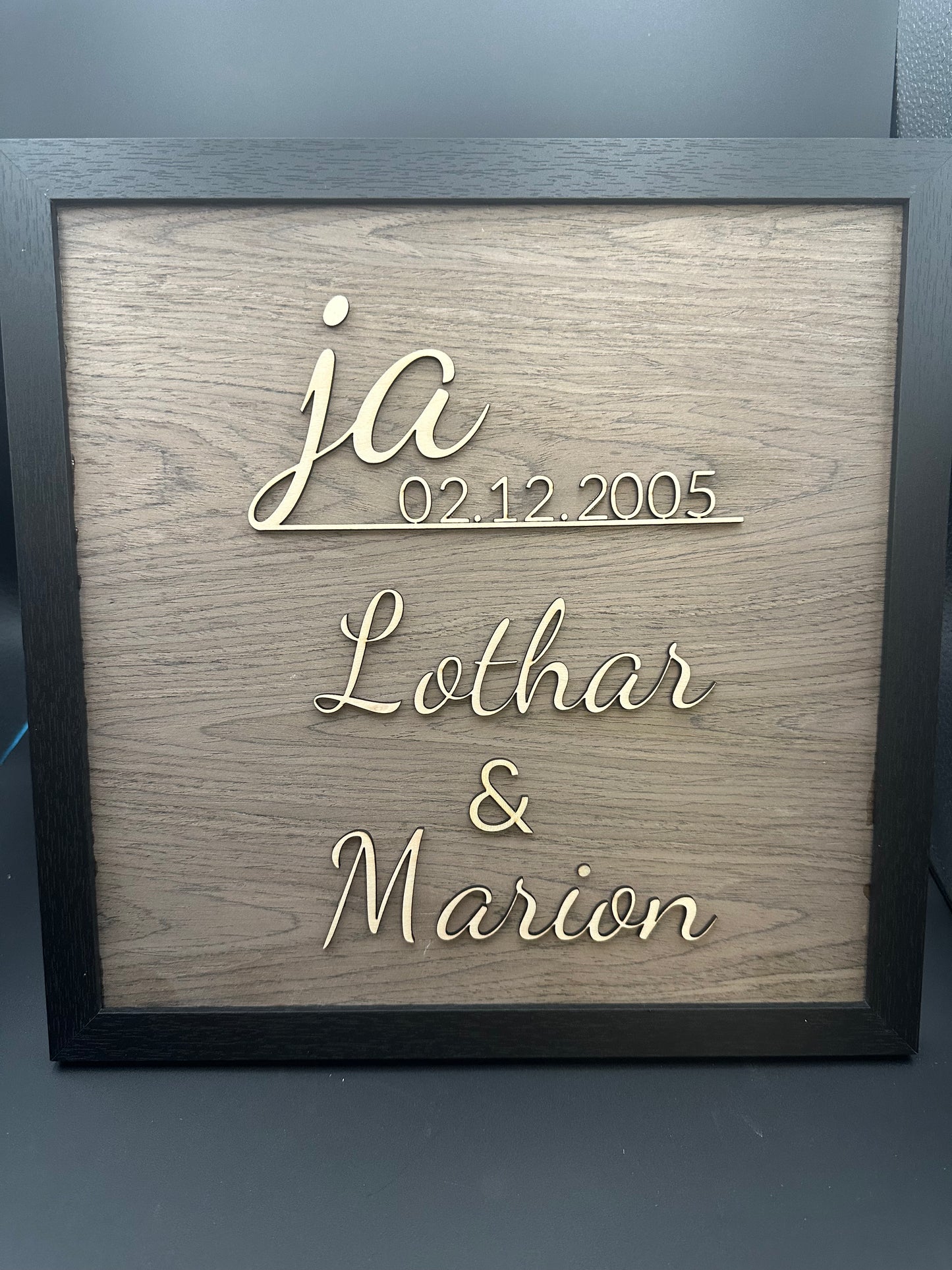 Hochzeits- oder Jahrestafel 3d Modell