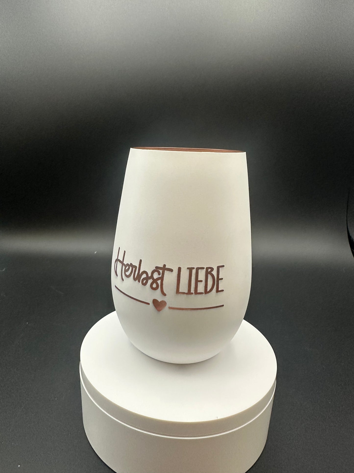 Stölzle Glas Windlicht Igelpaar "Herbstliebe"