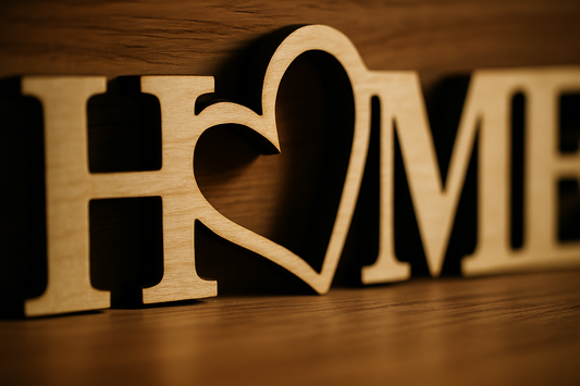 Detail-Aufnahme der Holzmaserung und Verarbeitung