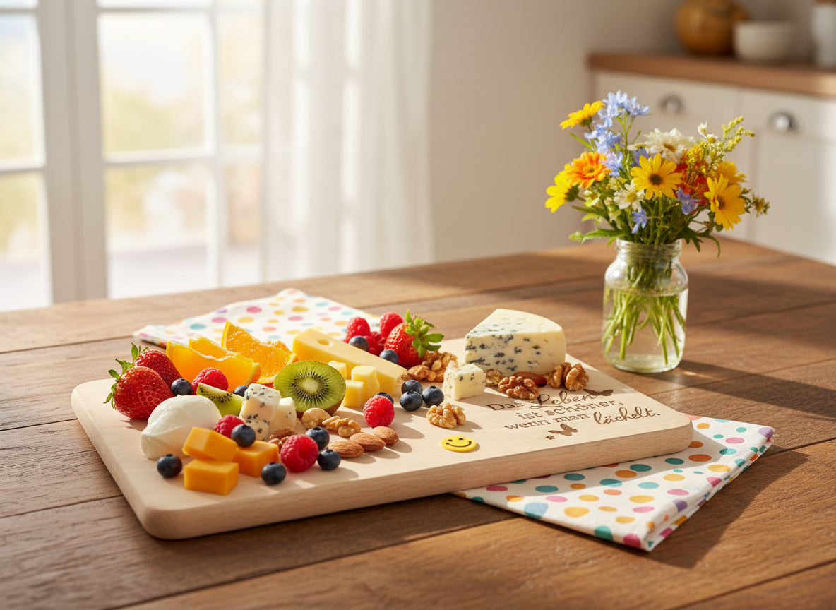 Fröhliche, sonnige Szene