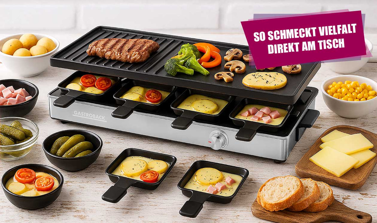 Raclette Grill & Pancake Station