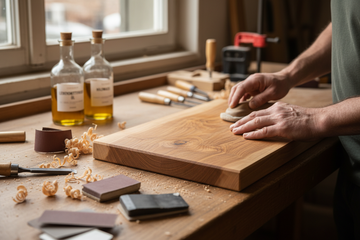 Holzwerkstatt Handwerk - Detailaufnahme