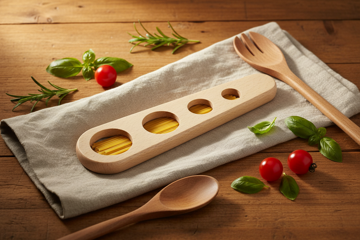 Spaghetti Portionierer dekoriert