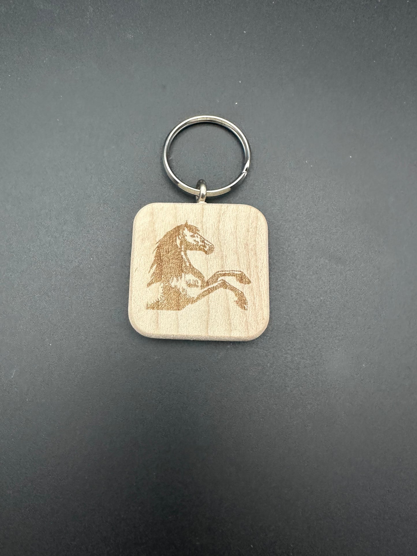 Holzschlüssel Anhänger Tiermotive Ahorn massiv
