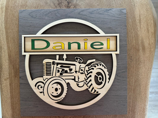 Geburtstagsgeschenk Traktor