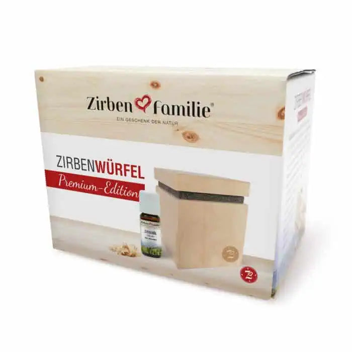 Original ZirbenWürfel Premium Edition mit Zirbenöl | Duftendes Geschenk