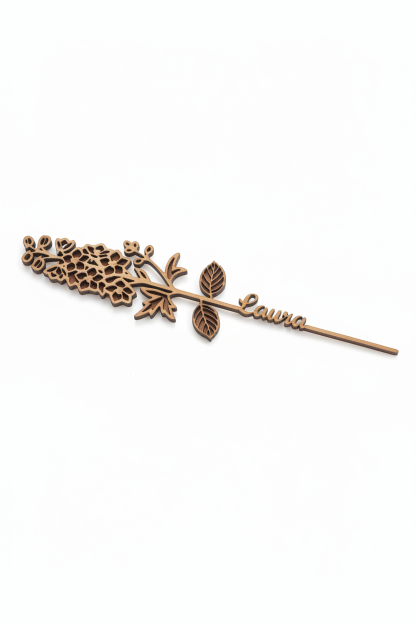 3D Blume Fingerhut Laura freigestellt