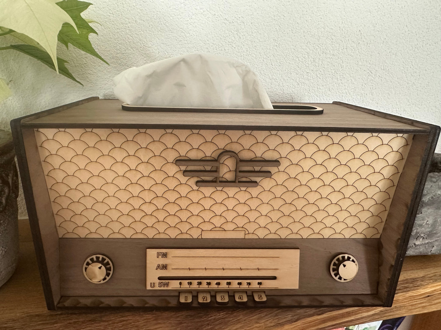 Taschentuchbox "RETRO RADIO" der absolute Blickfang