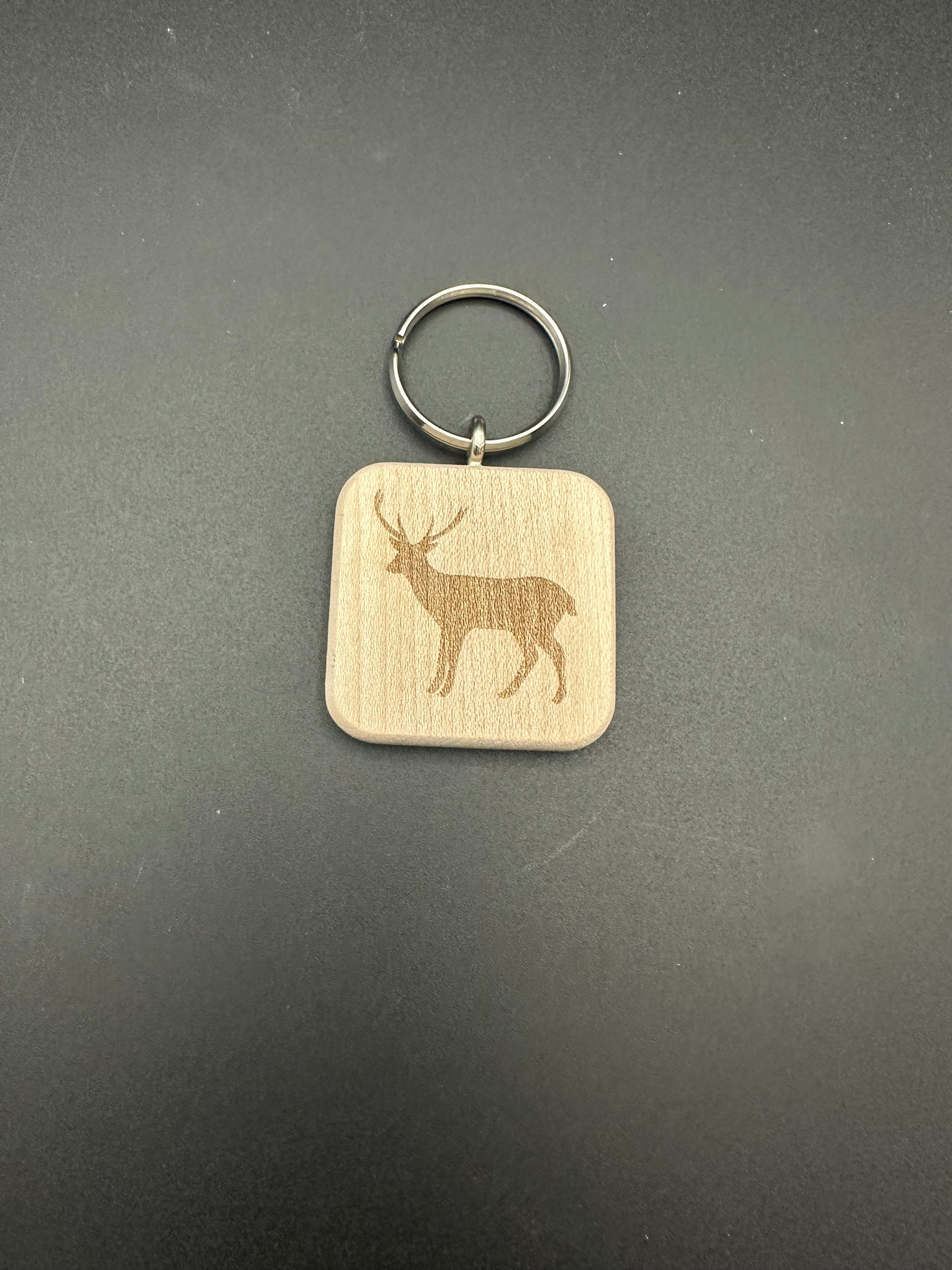 Holzschlüssel Anhänger Tiermotive Ahorn massiv