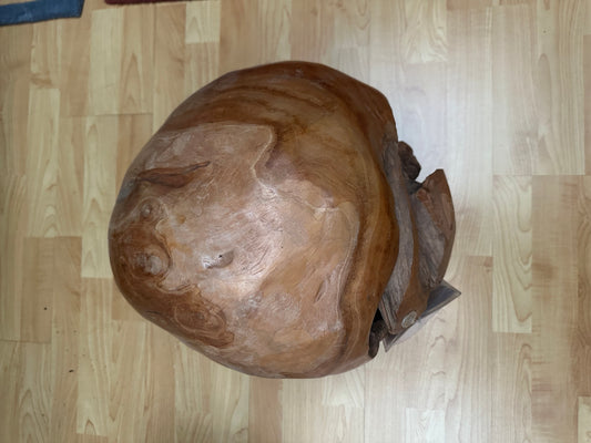 Holz Teak Kugel Massiv ca. 400mm Durchmesser ein Traum