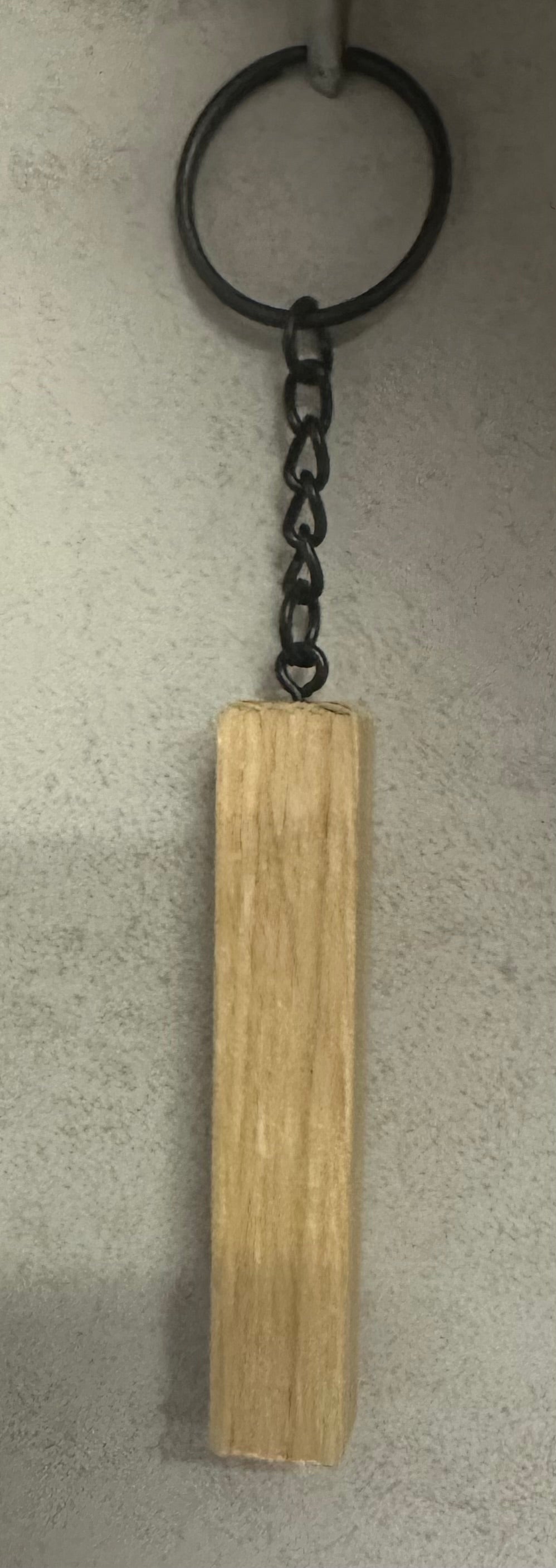 Schlüsselanhänger Holz Eiche oder Buche 70mm Länge 13x13mm Wunschtext und oder LOGO