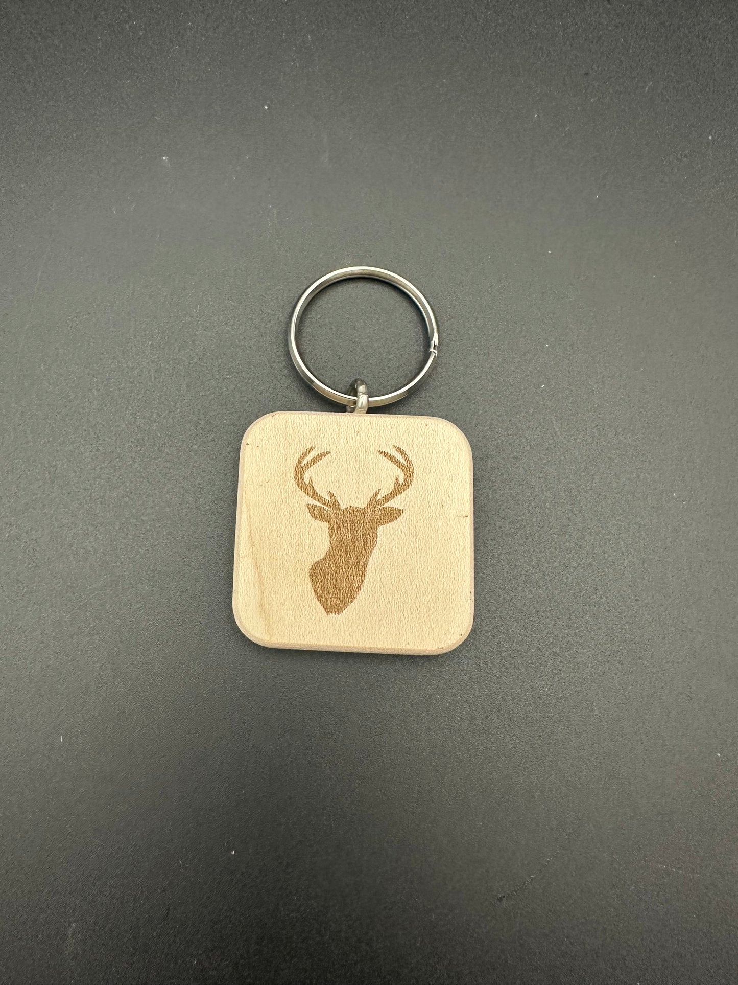 Holzschlüssel Anhänger Tiermotive Ahorn massiv