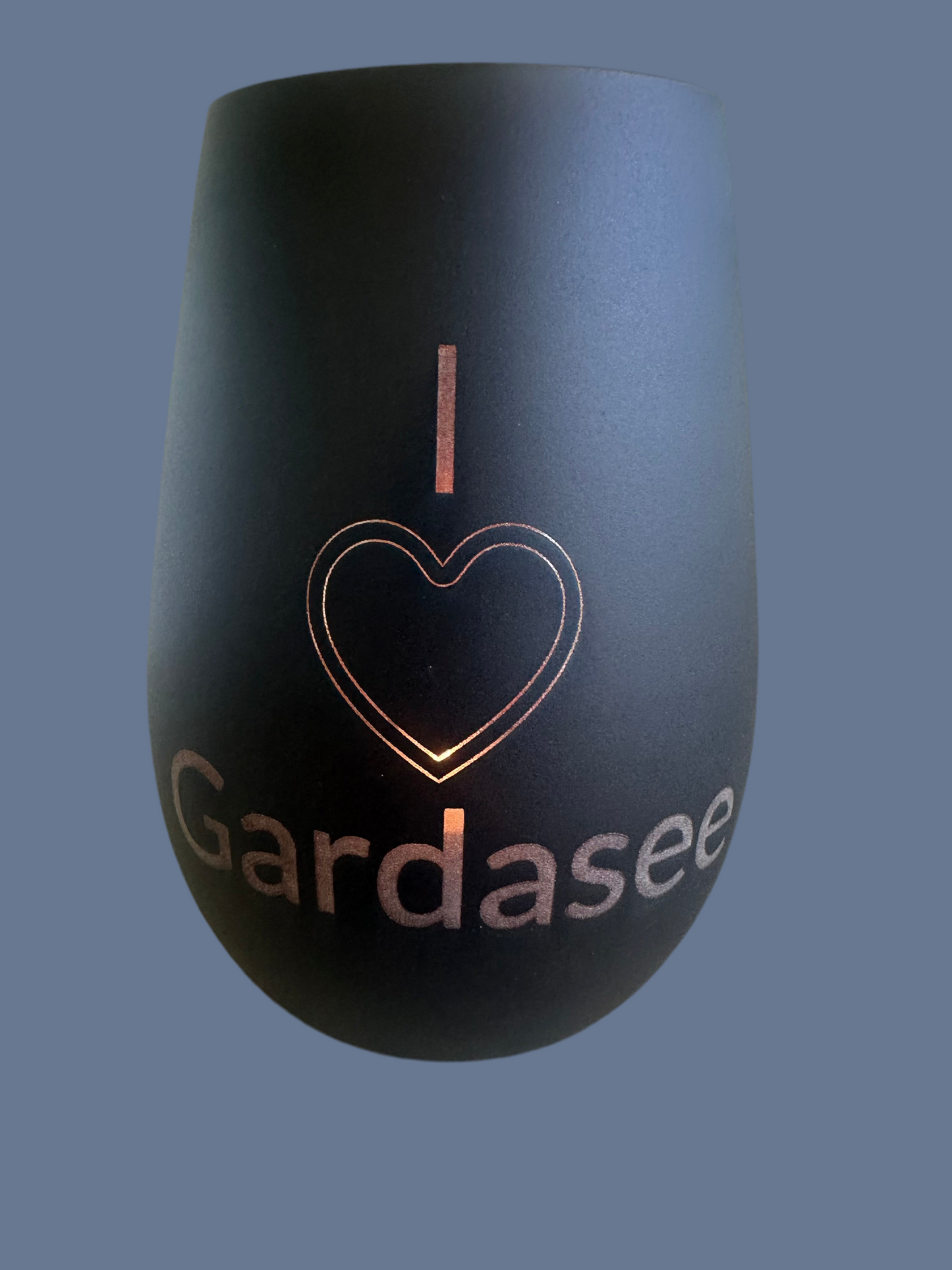 Windlicht Glas „Gardasee“