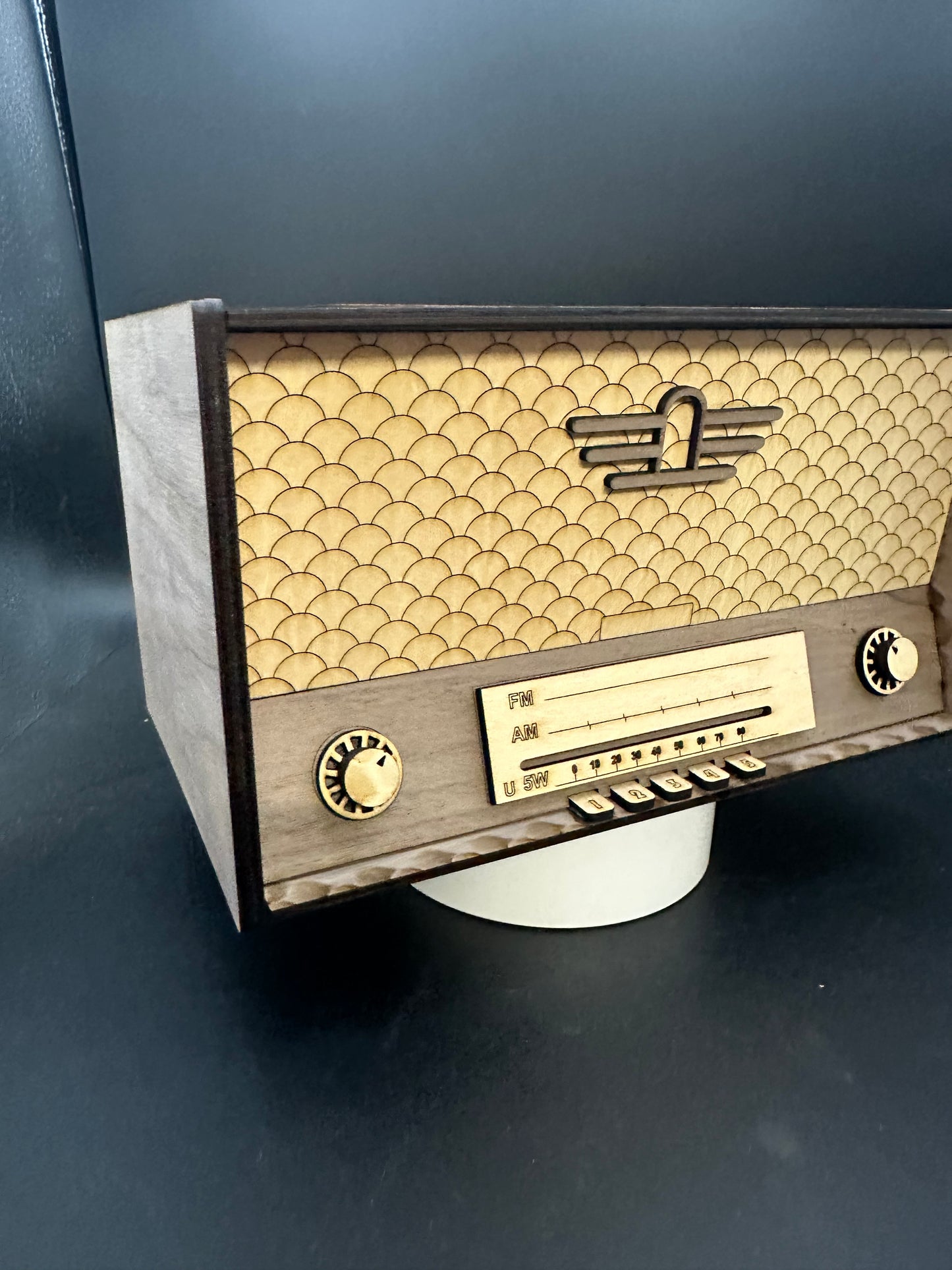 Taschentuchbox "RETRO RADIO" der absolute Blickfang