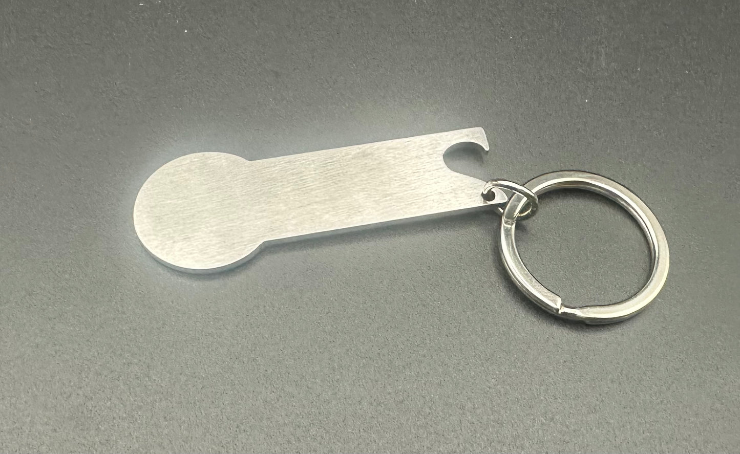 Einkaufswagen Chip mit Flaschenöffner „Werbeträger“