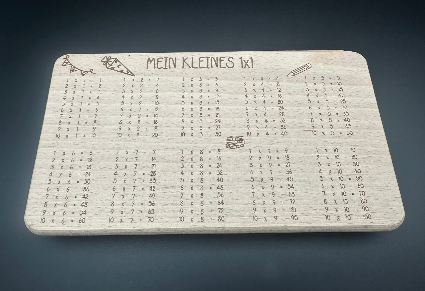 Vesper Brettchen „Mein kleines 1X1“