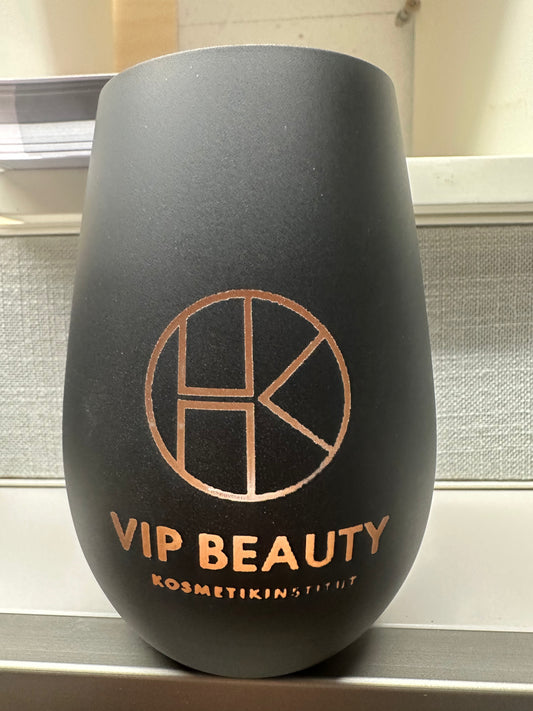 Windlicht Glas Motiv VIP Beauty