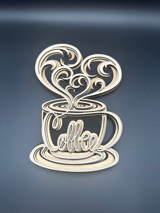 Wandbild „Coffee“