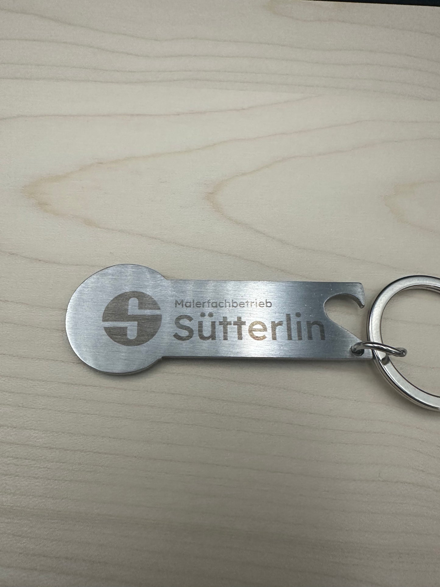 Einkaufswagen Chip mit Flaschenöffner „Werbeträger“