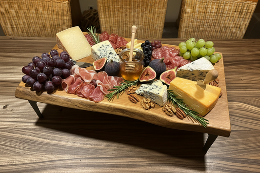 Dekoriertes Servier Board