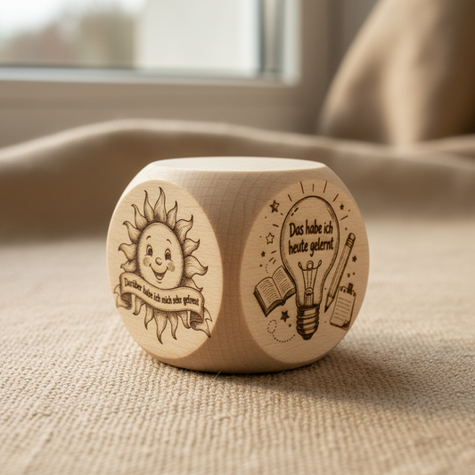 Holzwürfel Erzählwürfel Lifestyle