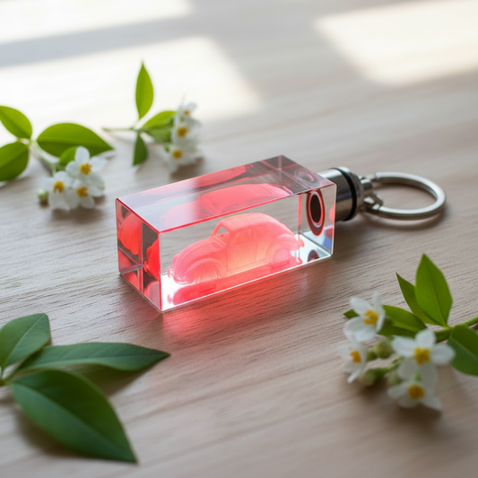 K5 LED Schlüsselanhänger – rot lifestyle