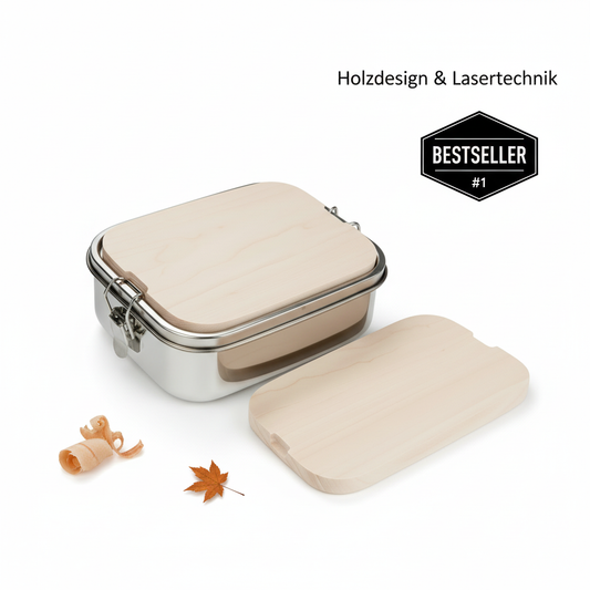 Lunchbox Bestseller mit Holzdesign & Lasertechnik