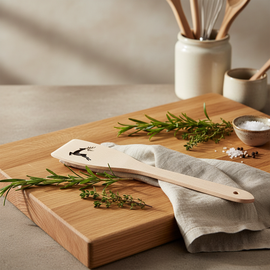 Pfannenwender dekoriert