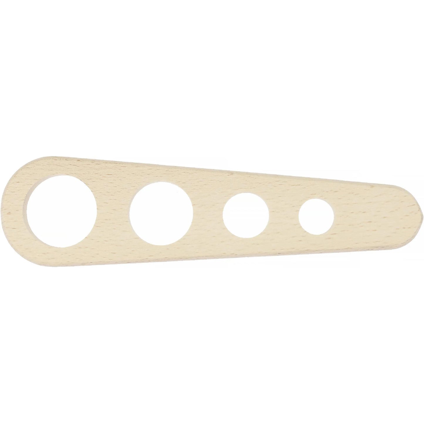 Spaghetti Portionierer aus FSC® Buche – für 1–4 Portionen 23 × 6 × 1 cm
