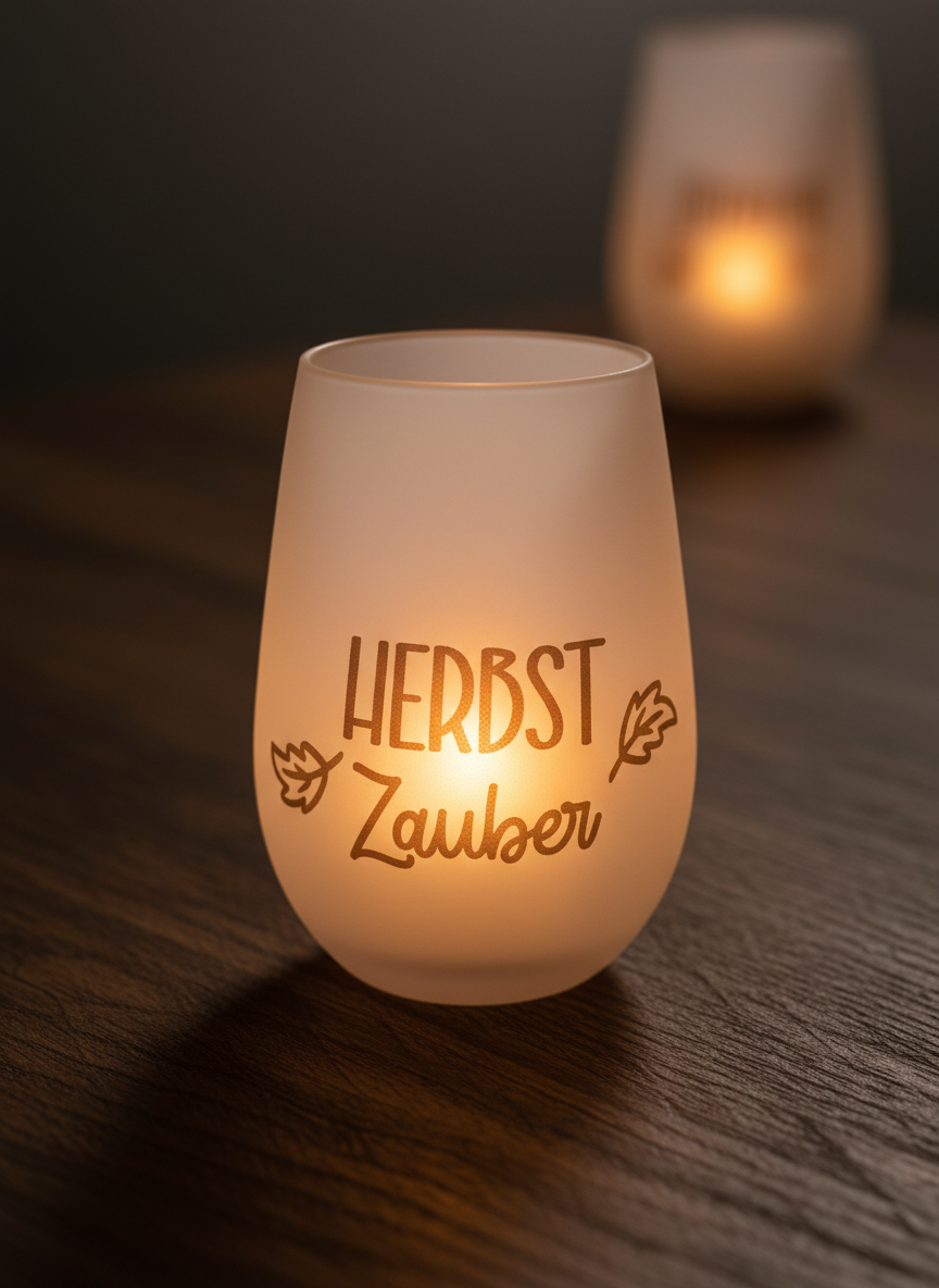 Stölzle Windlicht mit Lasergravur